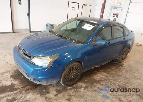2010 Ford Focus Ses из США, поврежденный, VIN 1FAHP3GNXAW120975